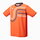 Yonex Sport-Tshirt Practice Print 16747 (100% Polyester) 2025 orange Herren